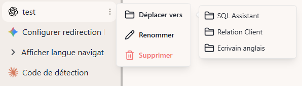 Move conversations between mammouths