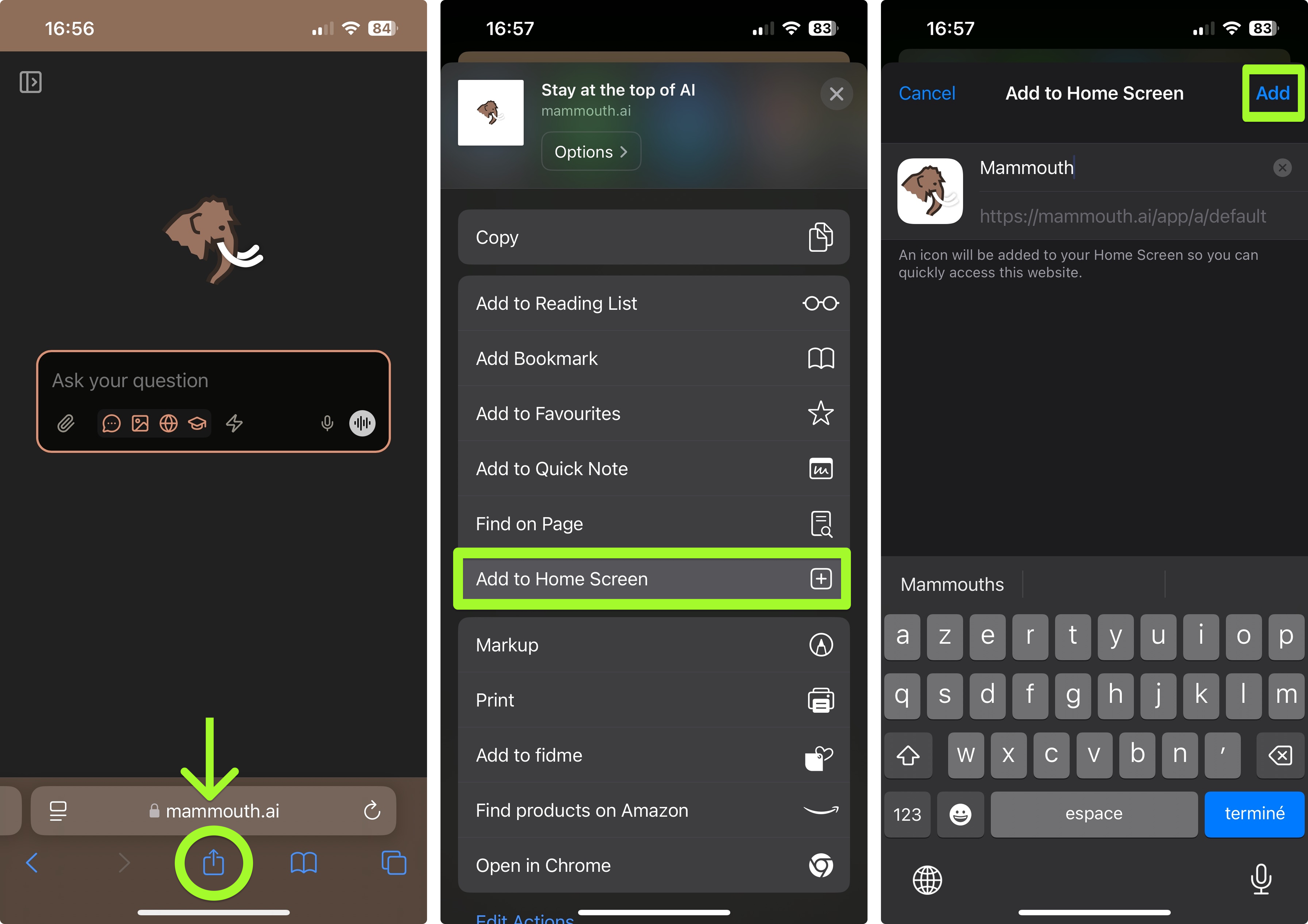 iOS download instructions